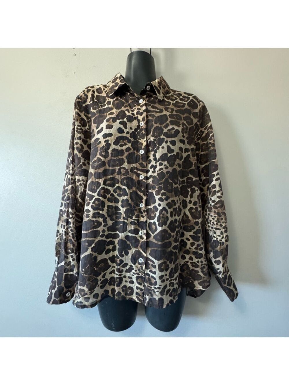 Bailey 44 Leopard Print Button Down Shirt